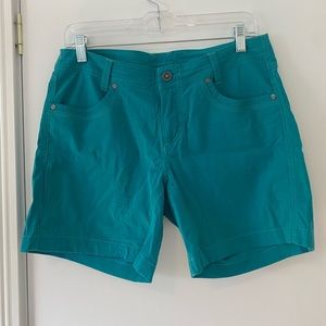 Kuhl Shorts Women's Size 8 SPLASH Teal Cargo short